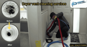 Dryer vent cleaning services