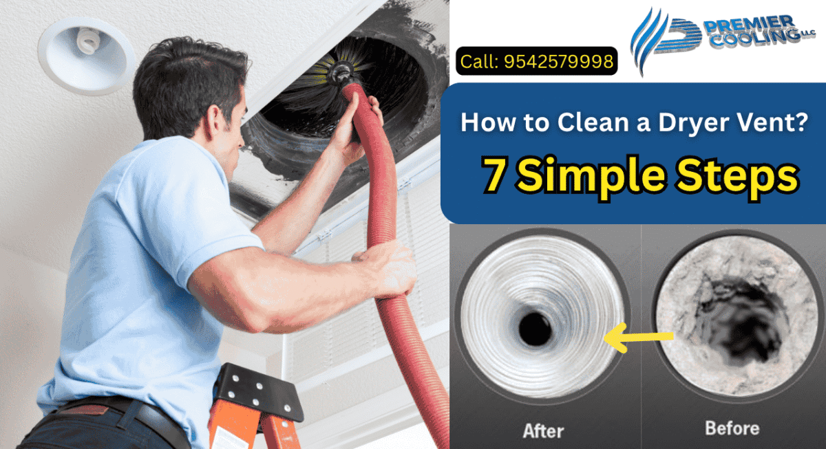 How to Clean a Dryer Vent in 7 Simple Steps
