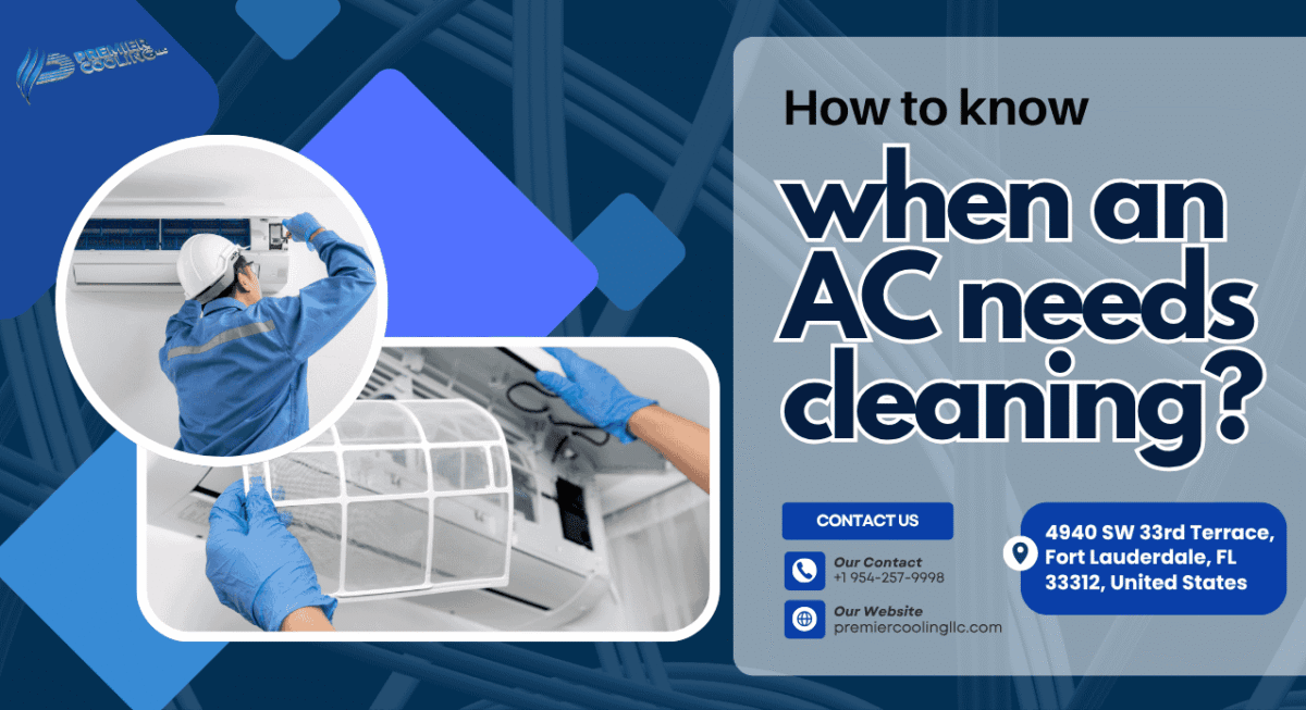 How to know when an AC needs cleaning
