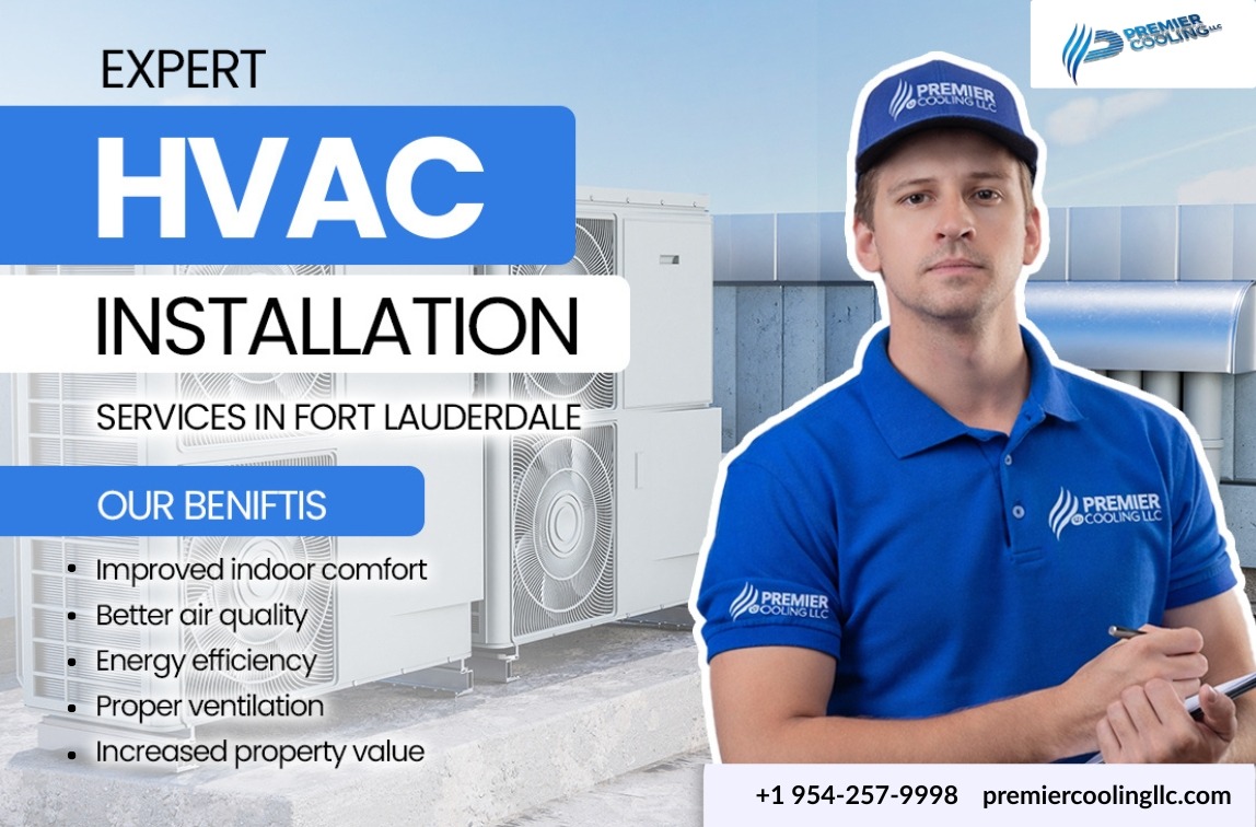 HVAC Installation Services in Fort Lauderdale - Premier Cooling LLC
