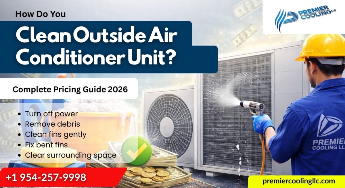 How Do You Clean Outside Air Conditioner Unit? Complete Pricing Guide 2026