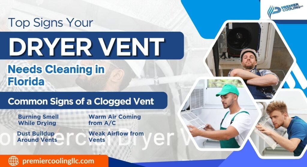Top Signs Your Dryer Vent Needs Cleaning in Florida