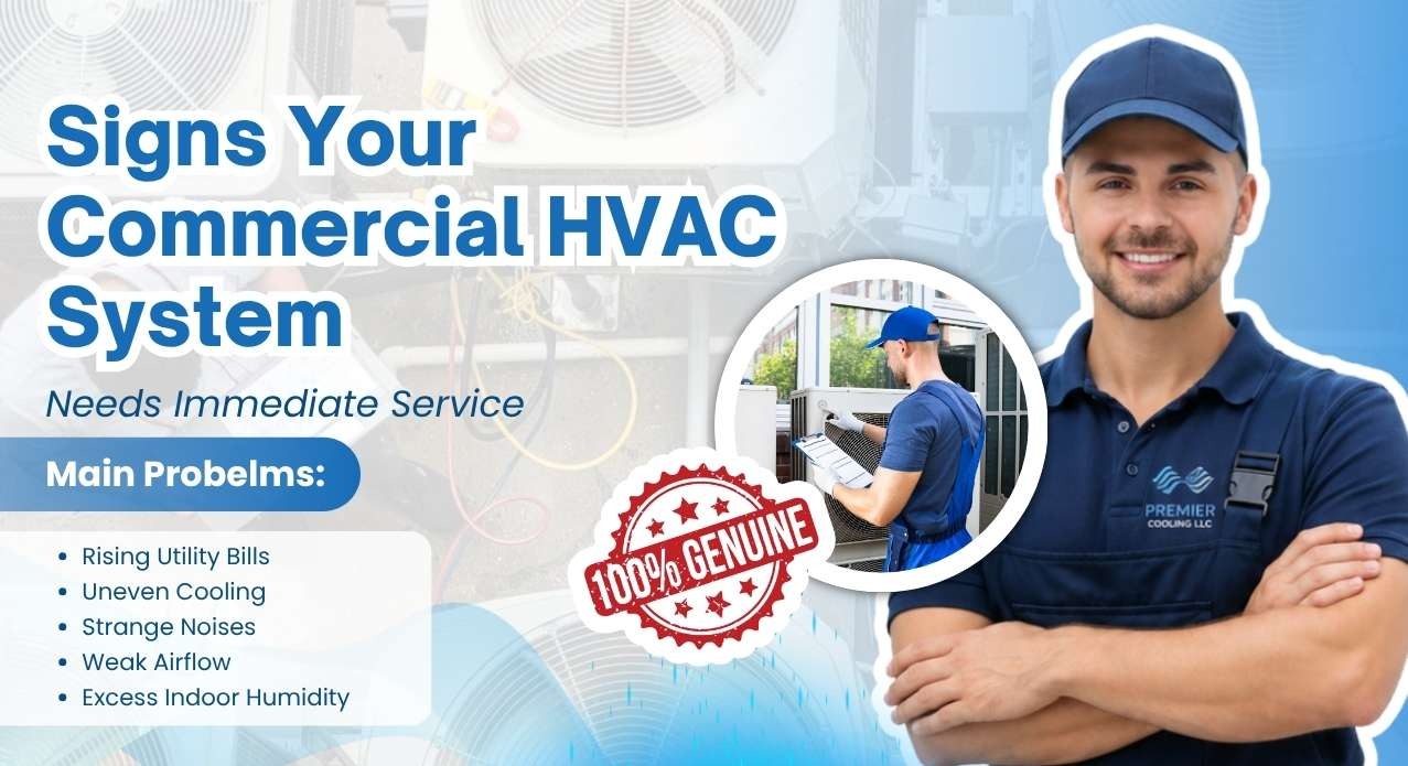 Signs Your Commercial HVAC System Needs Immediate Service 