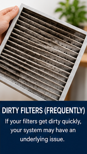 Change dirty filters