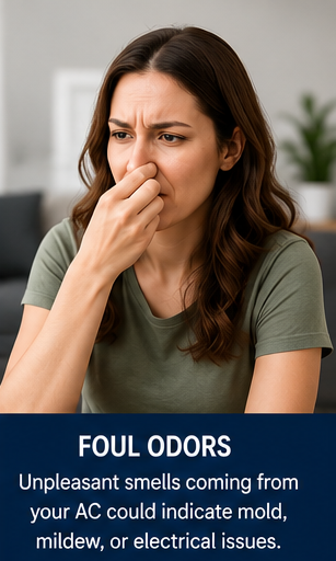 Unpleasant Odors Coming From the Vents