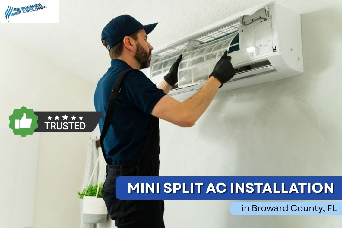 mini split ac installation in Broward County, FL