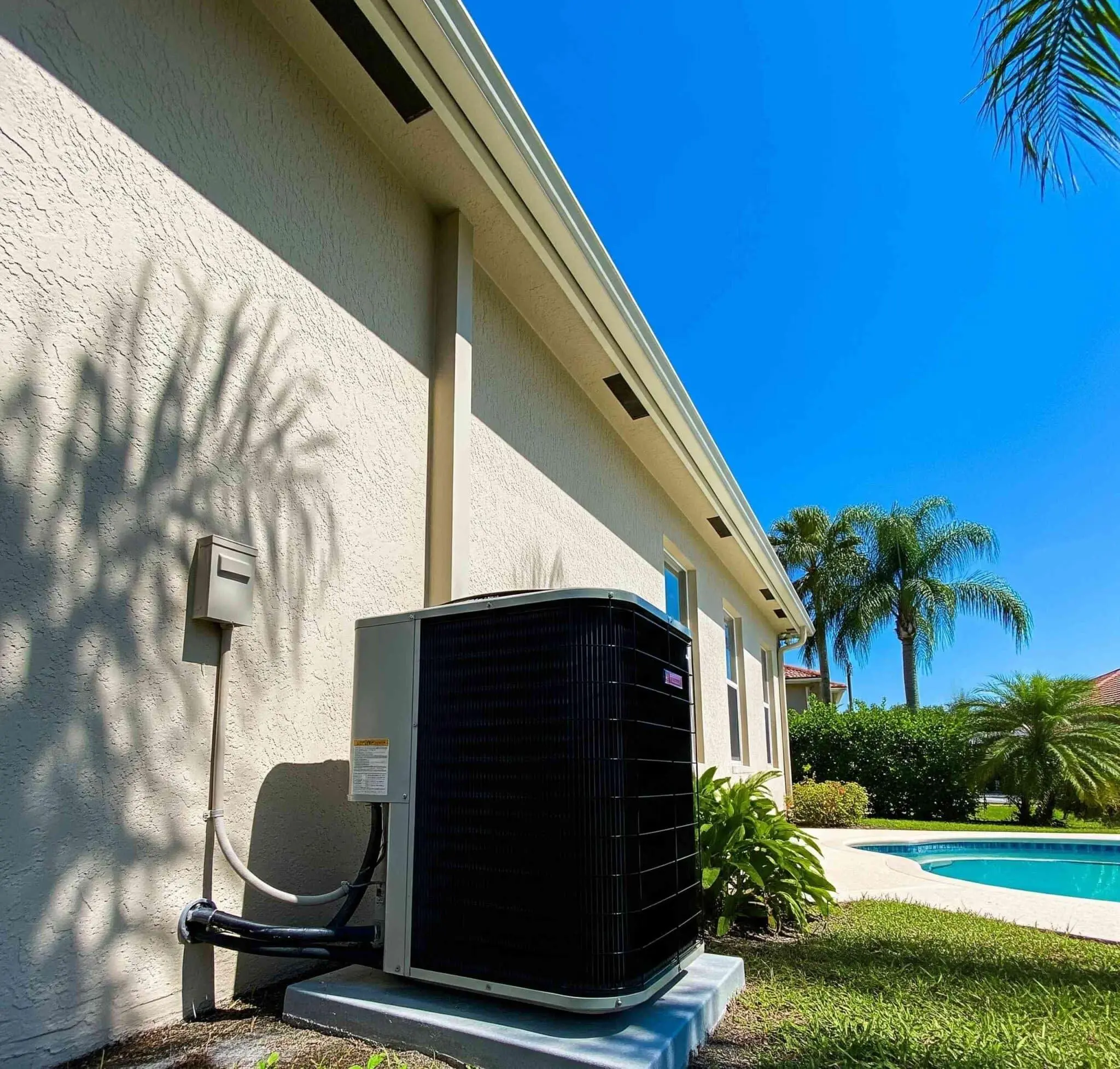1. Air Conditioner and Outdoor Condenser Unit
