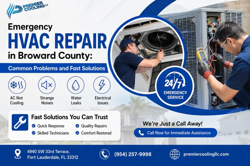 Emergency HVAC Repair in Broward County Common Problems and Fast Solutions